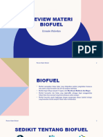 Review Materi Biofuel