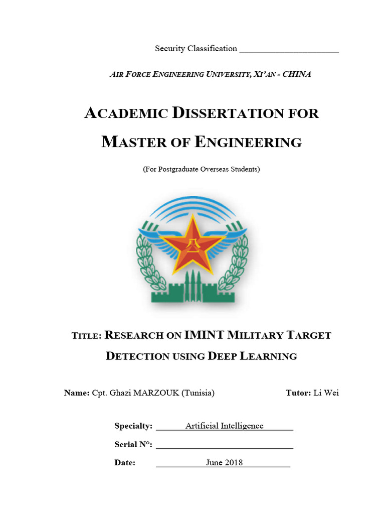IMINT target detection using Deep Learning | PDF | Artificial Neural ...