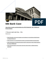 MB Bank Case