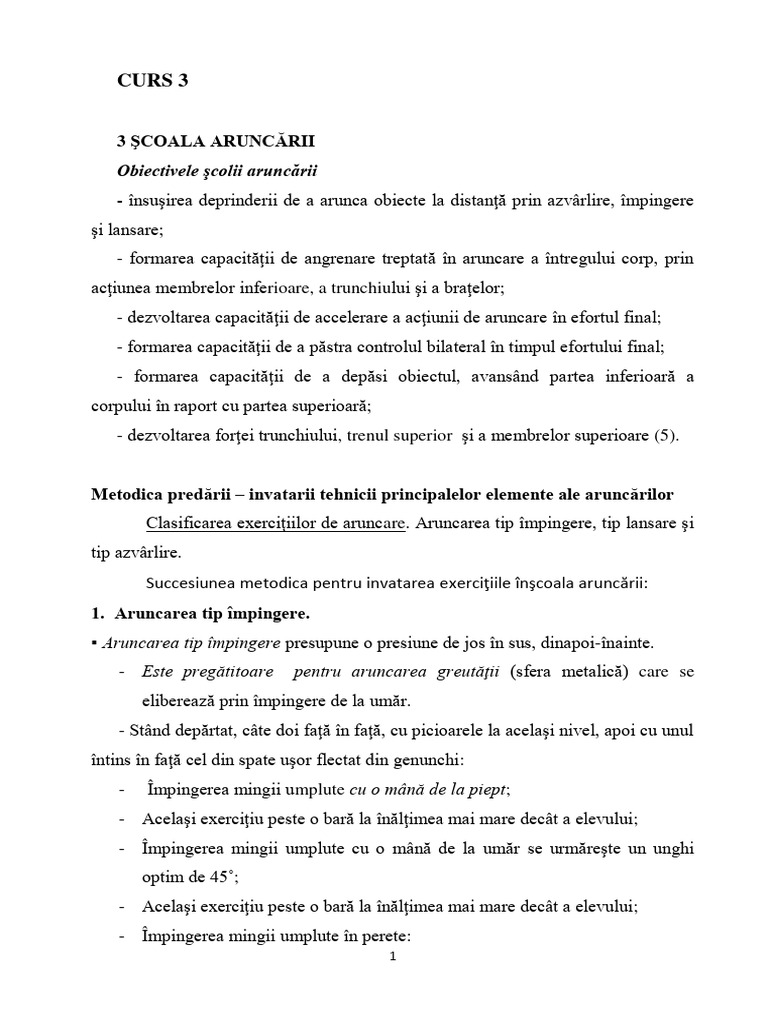 Curs 3 | PDF