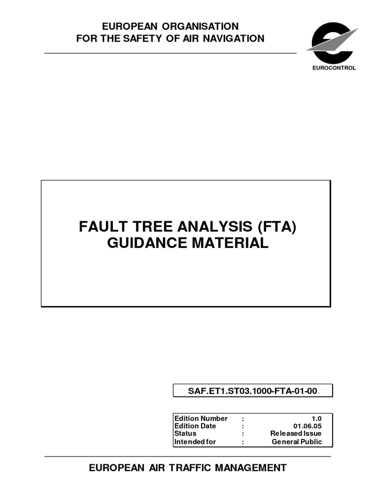 FTA Guidance for Air Traffic Safety | PDF | Reliability Engineering ...