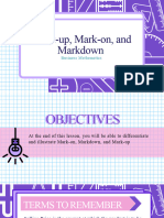 Markup, Markdown, Markon