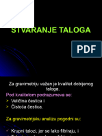 Stvaranje Taloga