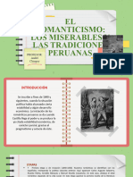 El Romanticismo - Los Miserables y Las Tradiciones Peruanas