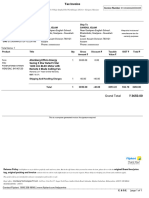 Sample Invoice