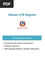 E-TB Master Register User Manual | PDF