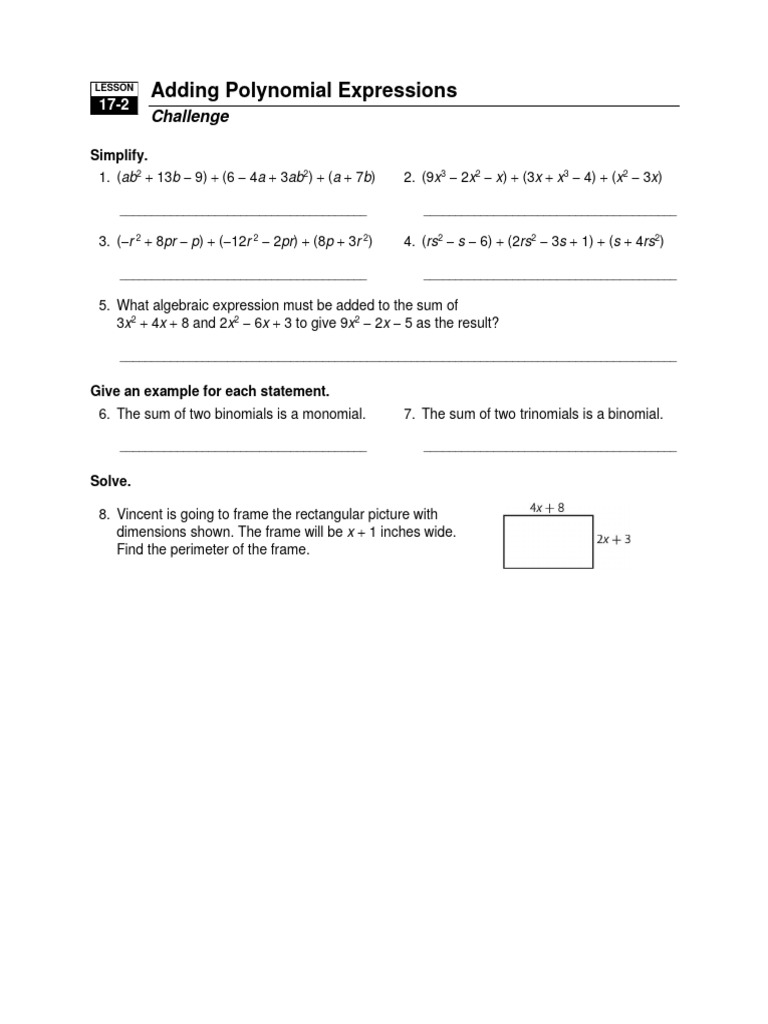 Lesson 17.2 Challenge | PDF