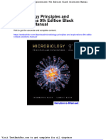 Microbiology Principles and Explorations 9th Edition Black Solutions Manual