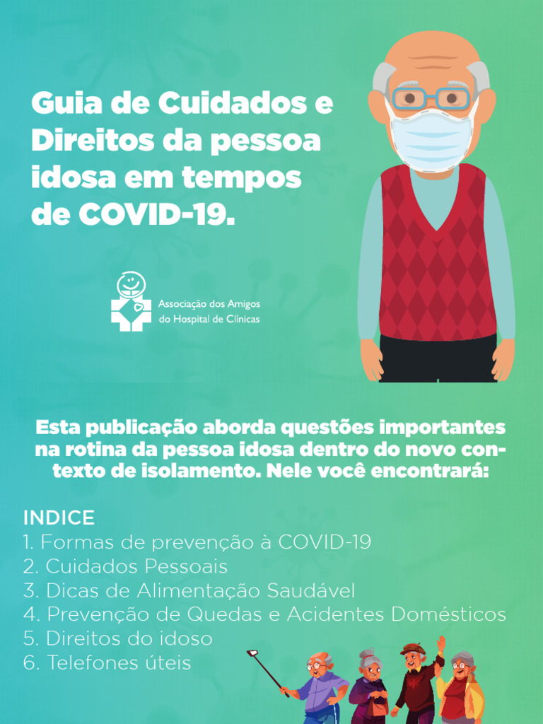 Cuidados e Direitos do Idoso na COVID-19 | PDF