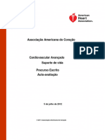 Autoavaliação Escrita Pré-curso Do ACLS 2011