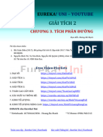 Eureka Uni - Giải tích 2 - Ch3 - Tích phân đường loại 1 và loại 2 full