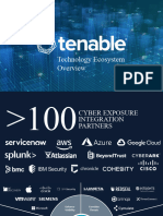 Tenable S Technology Ecosystem Slides