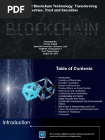 Blockchain Technology