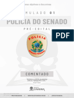 1º Simulado Polícia Do Senado 2022 (Pré-Edital) - Projeto Caveira25