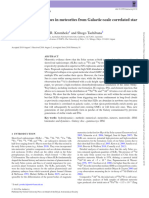 Fujimoto18 Short-Lived Radioisotopes in Meteorites From Galactic-Scale Correlated Starformation