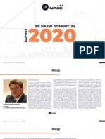 NASK Raport Rynek Nazw Domeny PL 2020