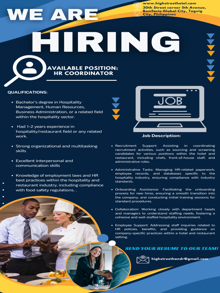 HR Job Advertisement PDF Human Resources Recruitment