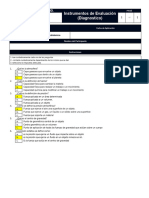 Instrumentos de Evaluacion (Diagnostico) ESG Con Respuestas