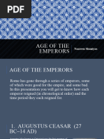 Age of The Emperors