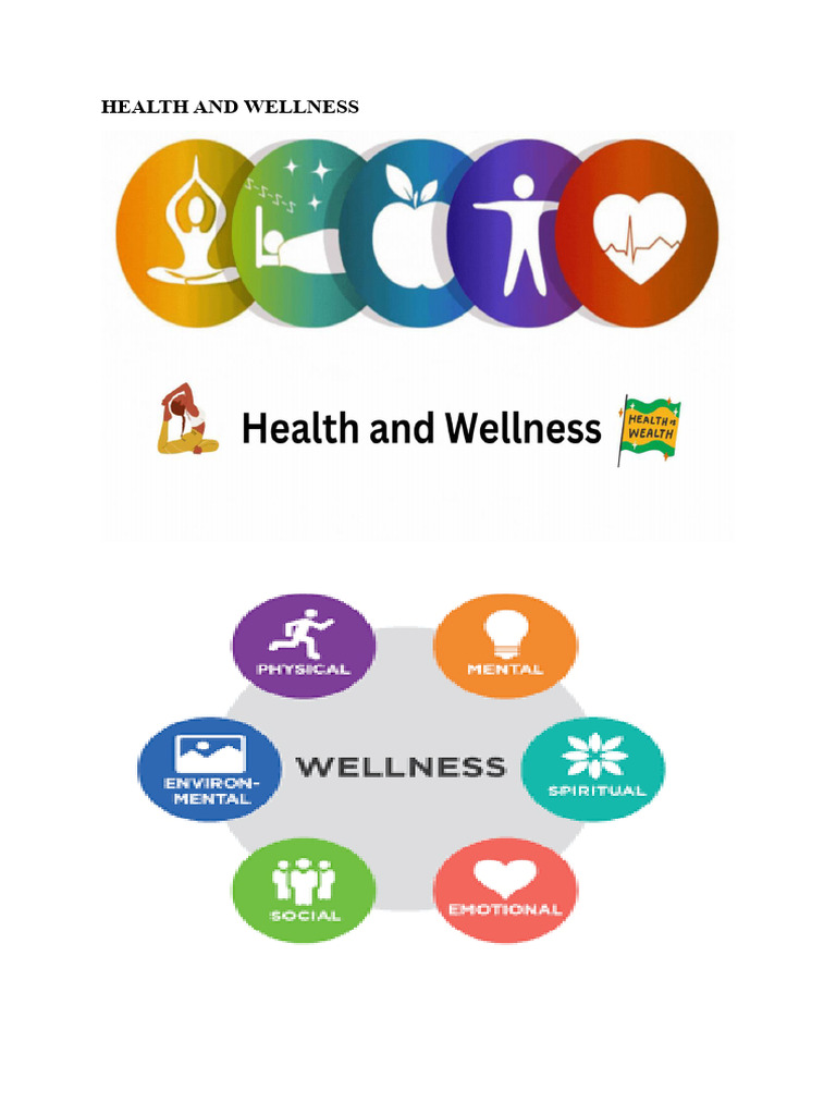 Health and Wellness PDF