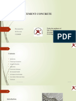 Ferrocement Concrete