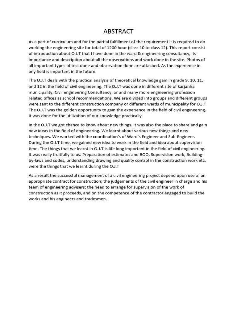 ABSTRACT | PDF | Business | Technology & Engineering