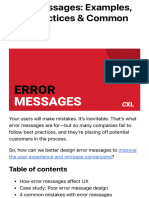 Error Messages: Examples, Best Practices & Common Mistakes - CXL