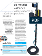 Detector de Metales Avt5196 Pi Polones Traducido