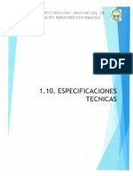 Especificaciones Tecnicas 2022