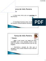 Farsa de Inês Pereira - Resumo, Momentos-Chave e Caracterização Personagens