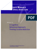 cbt cocaine addiction manual