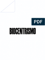 BIOCENTRISMO