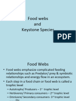 Food Webs and Keystone Species2020