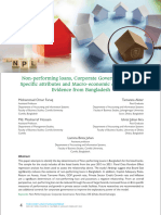 Non Performing Loans Corporate Governance