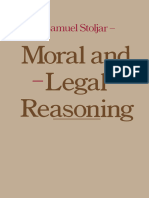 Moral and Legal Reasoning by Samuel Stoljar Auth. Z
