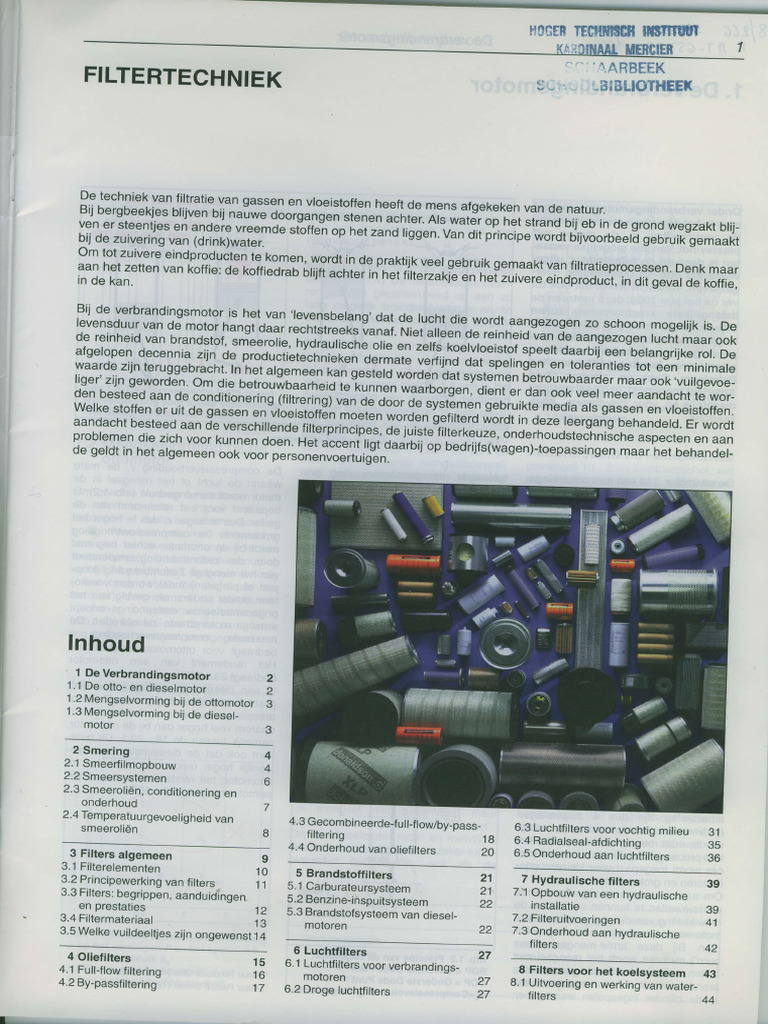 Filters en Filtertechniek (Boek) | PDF