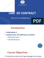 Law of Contract - Slides