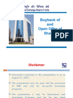 PPT-11 Investor Awareness - Buyback and Open Offer of Shares