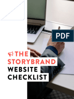 StoryBrand Website Checklist