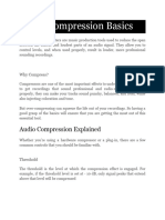 Audio Compression