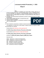 Documentatia Pentru Etapa II A Proiectului DCE