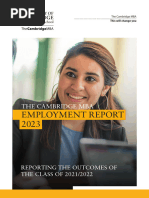 2023 Mba Employment Report