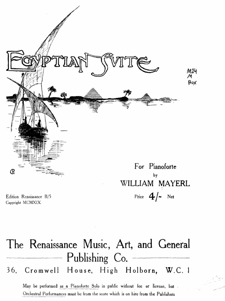 Billy Mayerl Egyptian Suite Download Free Pdf Rhythm And Meter