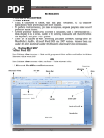MS Word 2007 LO 7 22 Nov 2011