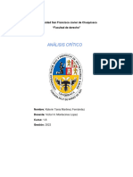 Analisis Critico Roma