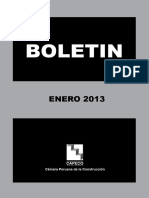 BOLETIN ENERO 2013 - Cartel, Demoliciones, Excav. Por Metro Cubico