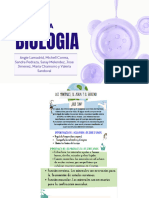 Presentación Proyecto Científico Bioquímica Profesional Violeta y Blanco