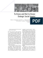 Social Dialogic Inquiry - The SAGE Handbook of Social Constructionist Practice-SAGE Publications (2020)
