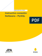 Instructivo Conexión Netbeans - MySQL