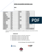 Orden de Pruebas Solidario 2023